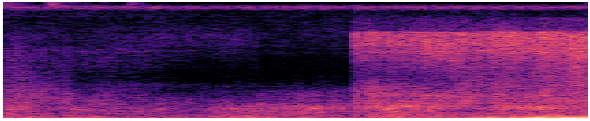 Dregon human sounds AudioSep spectrogram